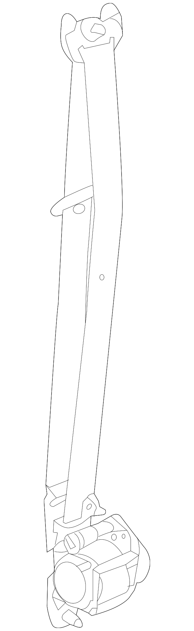 88810-3R500TX Деталь BELT & RETRACTOR, LEFT