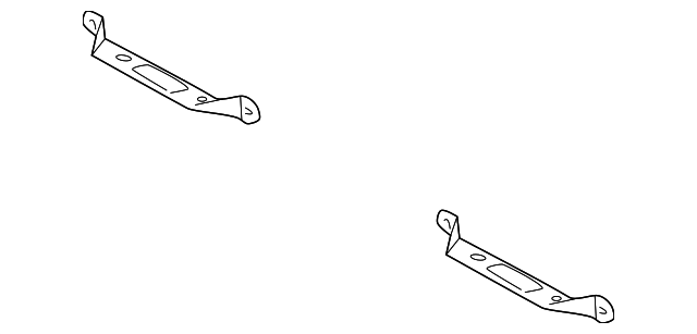 0K964-50261 Деталь LICENSE LAMP BRACKET, LEFT