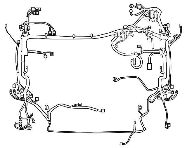 82111-0R092 Деталь ENGINE HARNESS