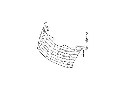 PT Cruiser GRILLE & COMPONENTS