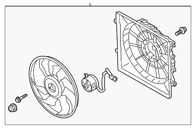 25380-C6600 Деталь FAN ASSY