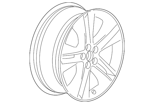 13426344 WHEEL, ALLOY