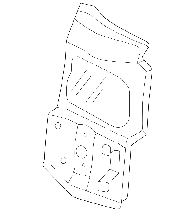 7D0-806-070 Деталь MOUNT PANEL, RIGHT