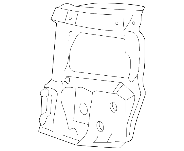 7D0-806-069 Деталь MOUNT PANEL, LEFT