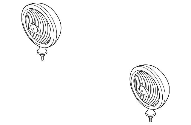 63-12-0-137-303 Деталь DRIVING LAMP, LEFT