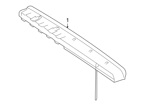CL600 HIGH MOUNTED STOP LAMP
