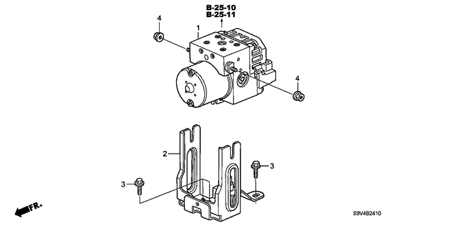 CHASSIS/ABS MODULATOR for 2004 Honda PILOT #1