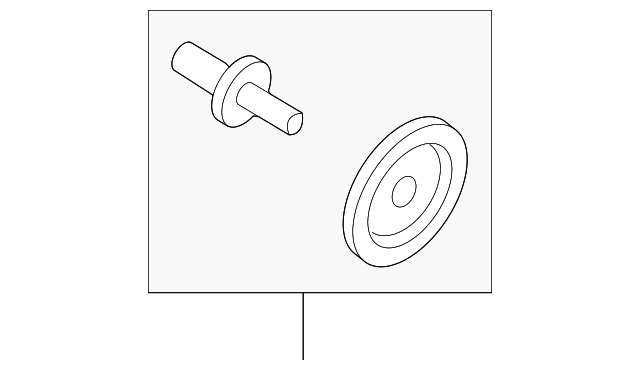 8782085Z00 Деталь SEAT BACK FRAME PIN