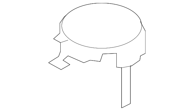 3D0-858-387-C Деталь MOUNT, LEFT