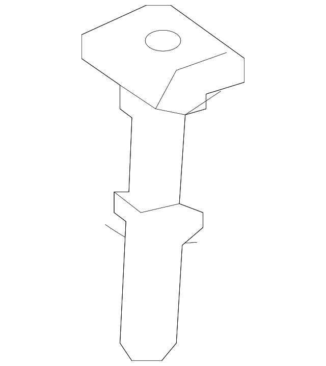 71990-60010-B4 Деталь HEADREST GUIDE, LEFT