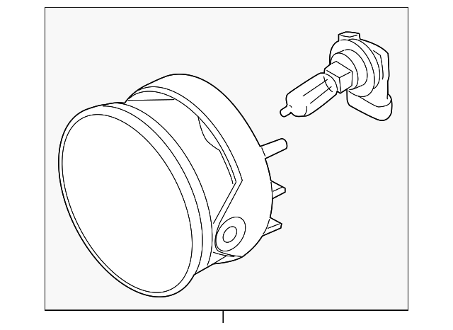 AL1Z-15200-B FOG LAMP ASSY, RIGHT