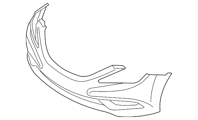 86511-3Q000 Деталь BUMPER COVER