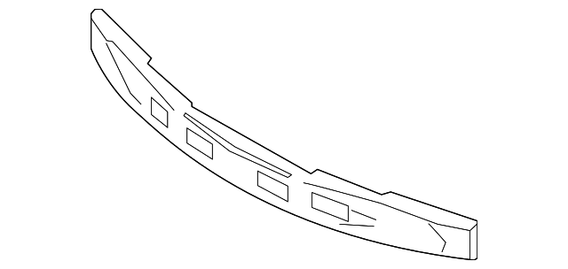 86520-3Q100 Деталь ENERGY ABSORBER