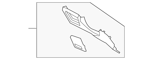 84750-3Y000-RAS Деталь KNEE BOLSTER