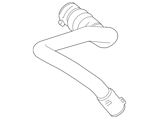 FL3Z-6C646-C Деталь LOWER HOSE