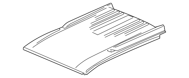 15123436 Деталь ROOF PANEL