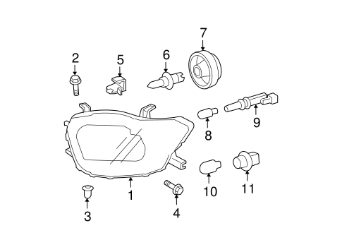 Highlander BULBS - CHASSIS 2