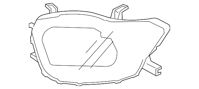 81170-48480 Деталь LENS & HOUSING, LEFT