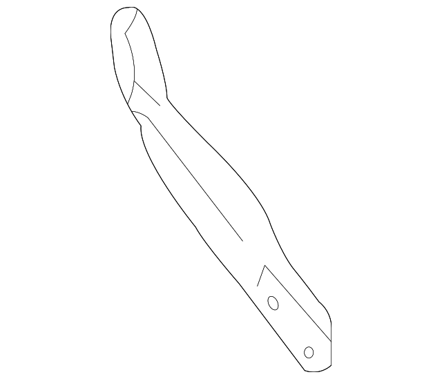 8N7-803-250 Деталь CROSSMEMBER REINFORCEMENT, RIGHT