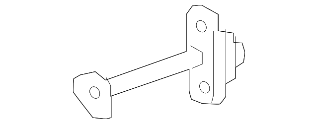 68630-12160 DOOR CHECK, LEFT
