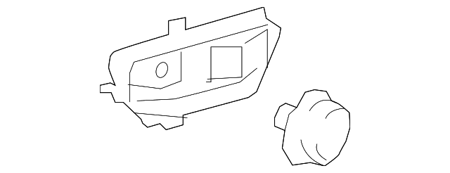69205-12240-C0 HANDLE, INSIDE, RIGHT