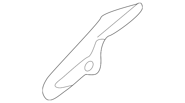 64143AE11AGE Деталь RECLINE LEVER, LEFT