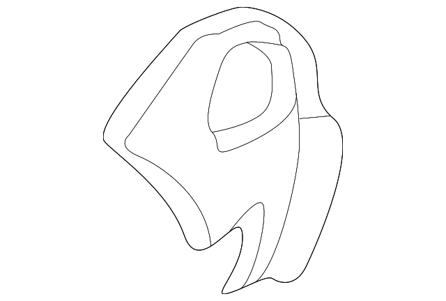 64115AE15AGE Деталь HINGE COVER, LEFT