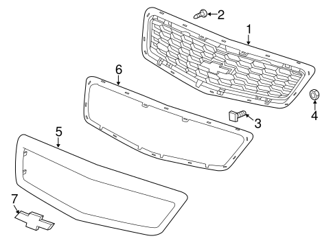 Caprice GRILLE & COMPONENTS
