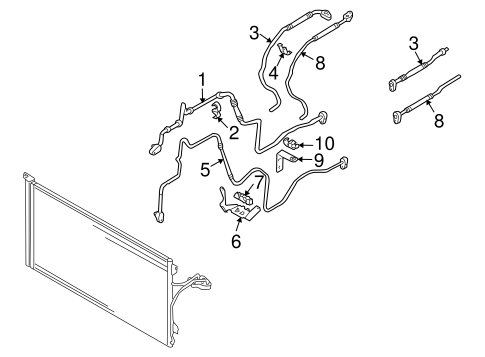 Q7 REAR AC LINES