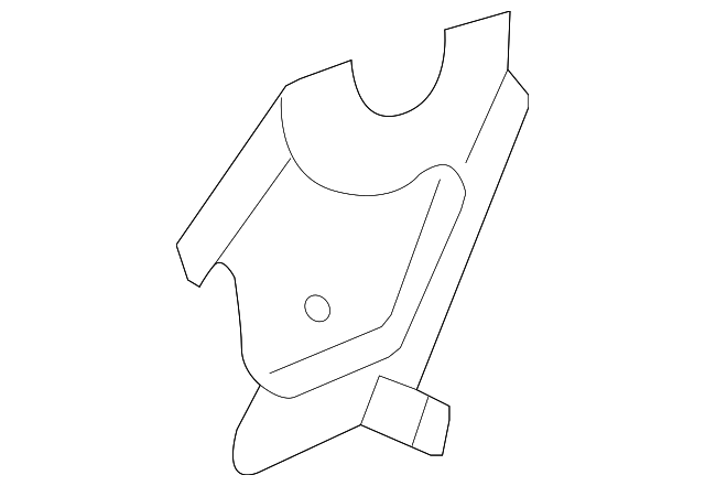 8524285Z00 Деталь INNER COVER, RIGHT