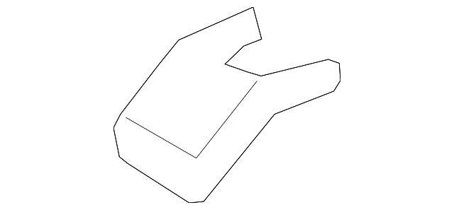 8549285Z00 Деталь TRACK END COVER, RIGHT