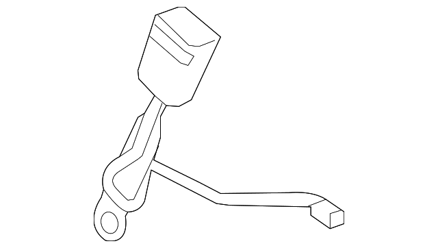 19258238 Деталь BUCKLE, RIGHT