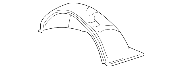 15954556 Деталь INNER WHEELHOUSE, RIGHT