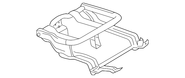 89501-26050 Деталь SEAT MOUNT, LEFT