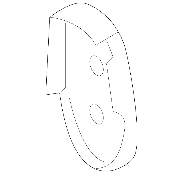 89149-26001-GK Деталь RECLINE COVER, RIGHT