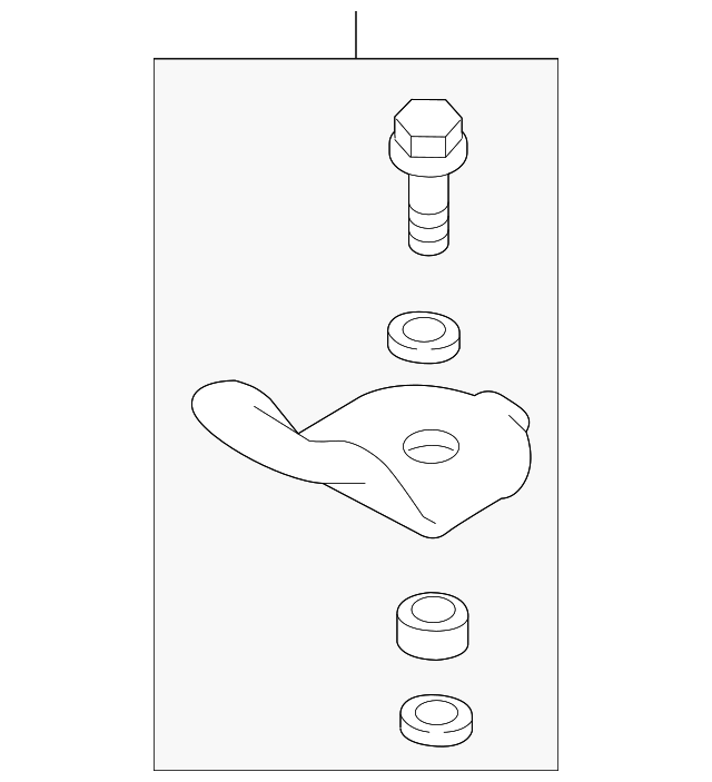 89895-2H000 Деталь CHILD SEAT BRKT