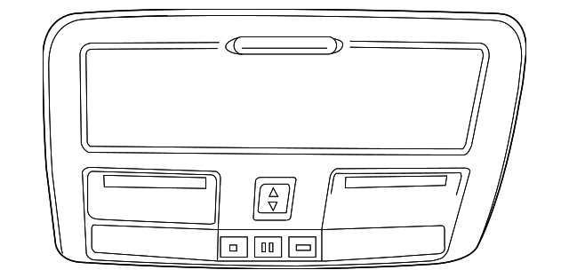 1RC67DX9AG Деталь OVERHEAD CONSOLE