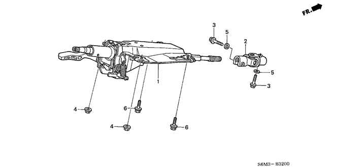 RSX STEERING COLUMN