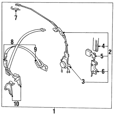 SVX FRONT SEAT BELTS 2