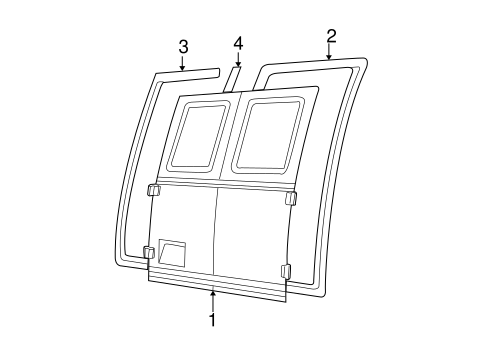 E-350 Super Duty DOOR & COMPONENTS 2