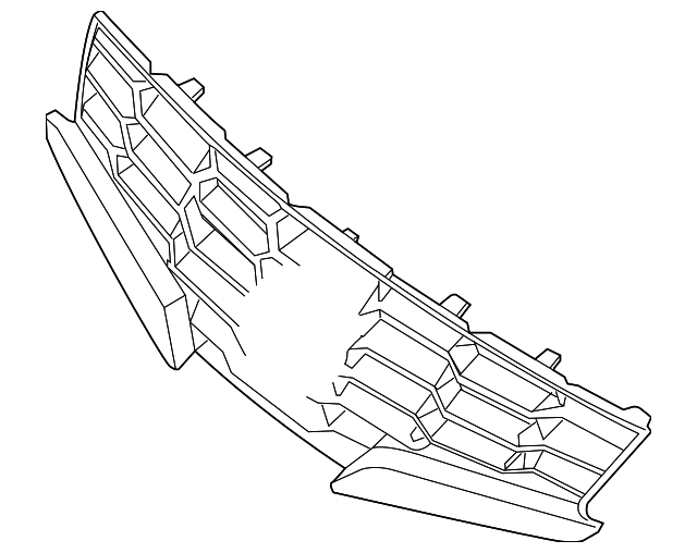 62072-ZX10A Деталь GRILLE