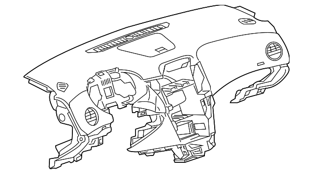 94509725 Деталь INSTRUMENT PANEL