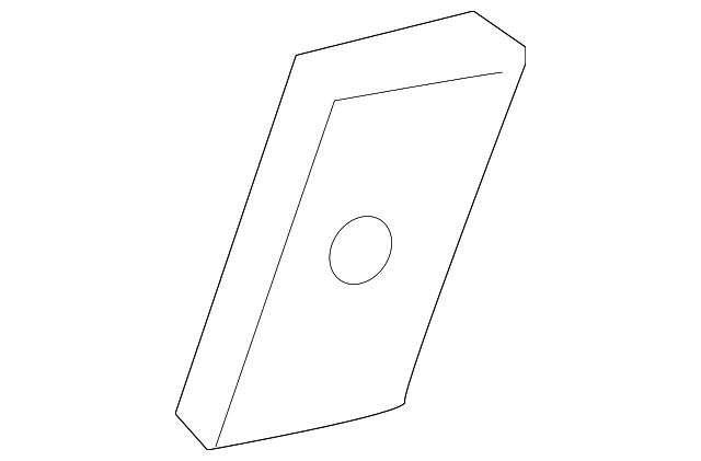 82412-2M000 DOOR GLASS PAD, RIGHT