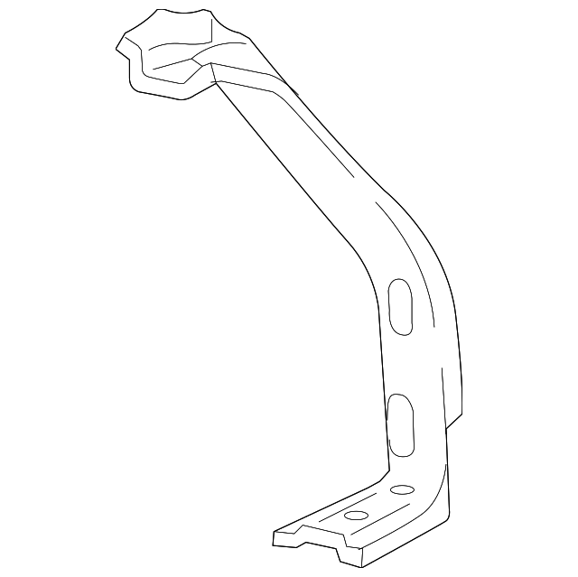 12546652 Деталь SIDE FRAME, RIGHT