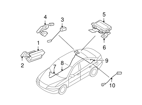 Azera ANTENNA & RADIO