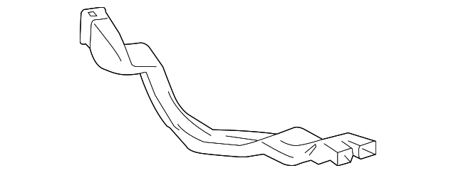 87220-74010 Деталь FLOOR DUCT, RIGHT