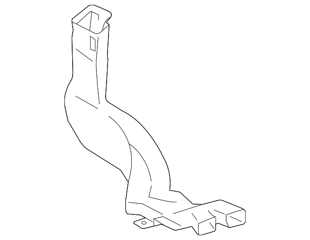 87230-74010 Деталь FLOOR DUCT, LEFT