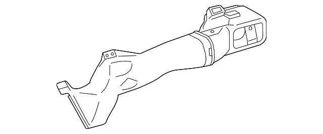 55084-74010 Деталь HEATER DUCT, RIGHT