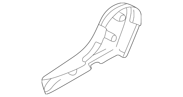 0K31A-8830675 Деталь SIDE COVER, LEFT