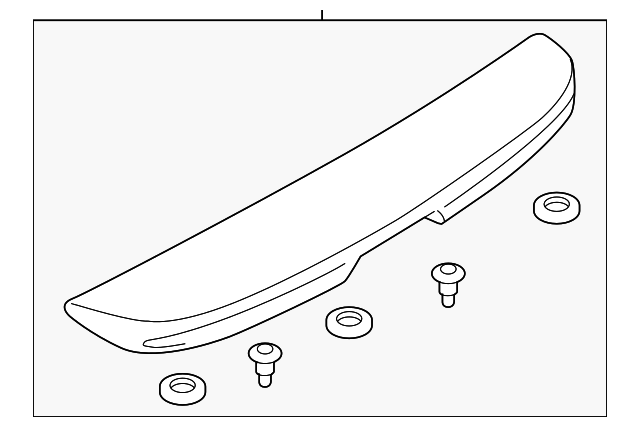 N11551960C46 Деталь SPOILER ASSY